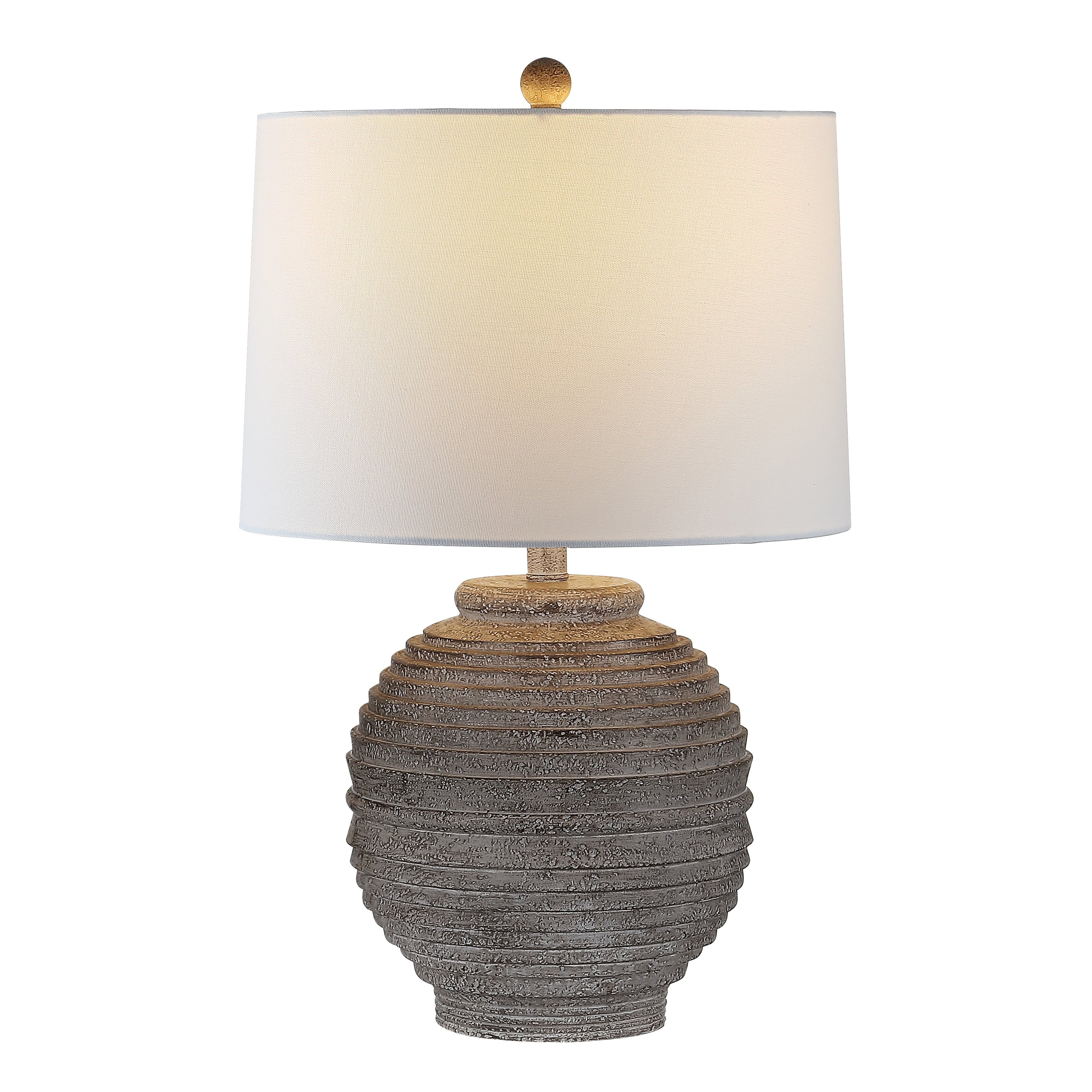 SAFAVIEH Pendri 24 in. Classic Contemporary Table Lamp, Brown